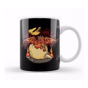 Humuts Adorable Baby Dragon Hatching Out Of A Dragon Egg Kupa Bardak