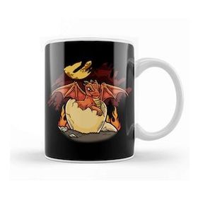 Humuts Adorable Baby Dragon Hatching Out Of A Dragon Egg Kupa Bardak