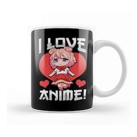 Humuts Adorable I Love Anime Girl Japanese Kawaii Kupa Bardak