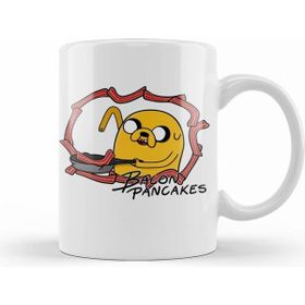 Humuts Adventure Time Bacon Pancakes Kupa Bardak