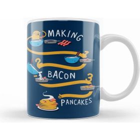 Humuts Adventure Time Bacon Pancakes Kupa Bardak
