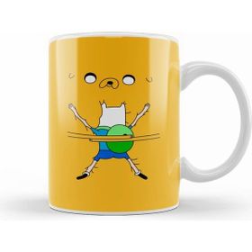 Humuts Adventure Time Jake And Finn Hug Kupa Bardak