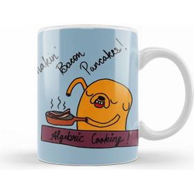 Humuts Adventure Time Making Bacon Pancakes Kupa Bardak