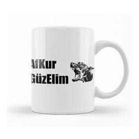 Humuts Afkur Güzelim Karadeniz Kupa Bardak