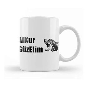 Humuts Afkur Güzelim Karadeniz Kupa Bardak