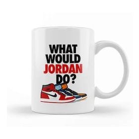 Humuts Air Jordan 1 Michael Jordan What Would Jordan Do Kupa Bardak