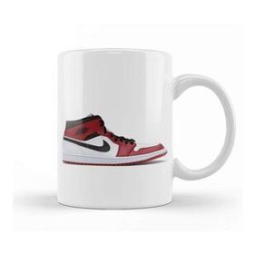 Humuts Air Jordan 1 Mid Chicago Toe Kupa Bardak