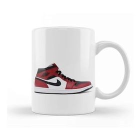 Humuts Air Jordan 1 Mid Chicago Toe Kupa Bardak