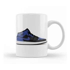 Humuts Air Jordan 1 Mid Hyper Royal Kupa Bardak