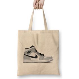 Humuts Air Jordan 1 Mid Smoke Grey Bez Çanta