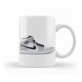 Humuts Air Jordan 1 Mid Smoke Grey Kupa Bardak