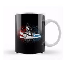 Humuts Air Jordan 1 Red White Blue Sporty Basketball Kupa Bardak