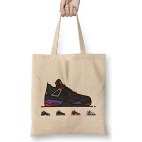 Humuts Air Jordan 3 White Cement Bez Çanta