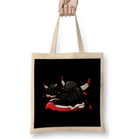 Humuts Air Jordan 5 Fire Red Shoebox Illustration Bez Çanta