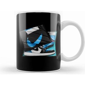 Humuts Air Jordan Blue Retro Sneakers Number One In The World Basketball Kupa Bardak