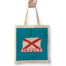 Humuts Alabama- Vintage Retro Style Art Bez Çanta