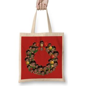 Humuts Alan Partridge Multiface Christmas Wreath Bez Çanta
