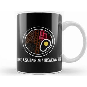 Humuts Alan Partridge Use A Sausage As A Breakwater Kupa Bardak