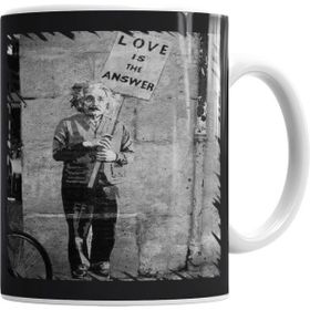 Humuts Albert Einstein Love Kupa Bardak