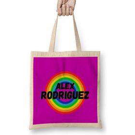 Humuts Alex Rodriguez Vintage Retro Rainbow Style Bez Çanta