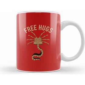 Humuts Alien Facehugger Free Hugs Xenomorph Kupa Bardak