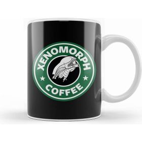 Humuts Alien Xenomorph Coffee Starbucks Beyaz Kupa
