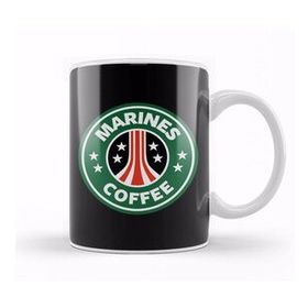 Humuts Aliens Marines Coffee Starbucks Kupa Bardak