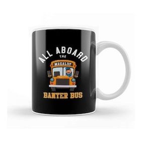 Humuts All Aboard The Magaluf Banter Bus Kupa Bardak
