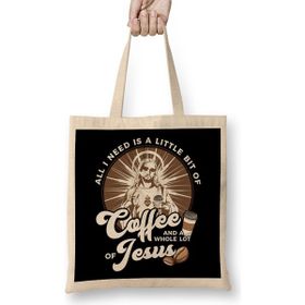 Humuts All I Need is Coffee and a Whole Lot of Jesus Bez Çanta