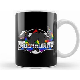 Humuts Allysaurus Pride Dinosaur Kupa Bardak