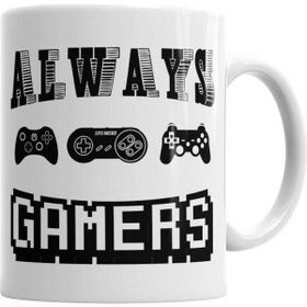 Humuts Always Gamers Kupa Bardak