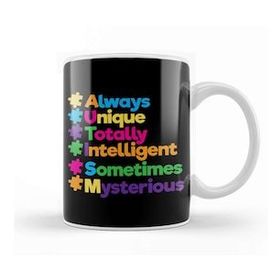 Humuts Always Unique Awesome Autism Awareness Supporters Kupa Bardak