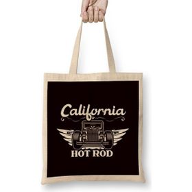 Humuts American California Classic Old Hot Rod Muscle Cars Garage Bez Çanta