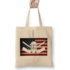 Humuts American Flag Hockey Goalie Usa Ice Hockey Bez Çanta