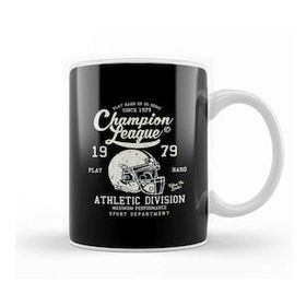 Humuts American Football Champion League Athletic Division Football Kupa Bardak