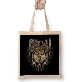 Humuts American Viking Patriotic Norse Myth Historical Bez Çanta