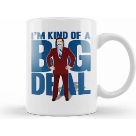 Humuts Anchorman Ron Burgundy Kind Of A Big Deal Kupa Bardak