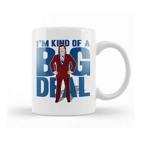 Humuts Anchorman Ron Burgundy Kind Of A Big Deal Kupa Bardak