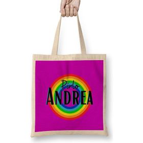 Humuts Andrea Pirlo - Vintage Retro Rainbow Style Bez Çanta
