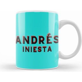 Humuts Andrés Iniesta Art Gift Beyaz Kupa
