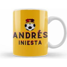 Humuts Andrés Iniesta Art Gift Beyaz Kupa