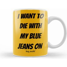 Humuts Andy Warhol Quotes Gift Beyaz Kupa