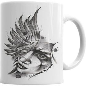 Humuts Angel Sketch Beyaz Kupa
