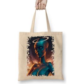 Humuts Angel Uzaylı Bez Çanta