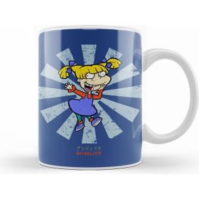 Humuts Angelica Retro Japanese Rugrats Beyaz Kupa