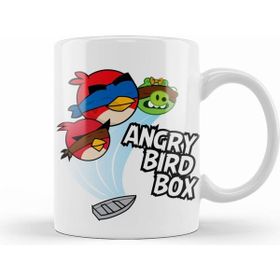 Humuts Angry Bird Box Beyaz Kupa