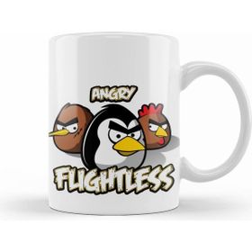 Humuts Angry Birds Angry Flightless Beyaz Kupa