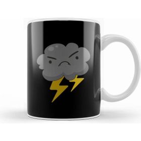Humuts Angry Cloud With Lightning Thunderstorm Weather Kupa Bardak