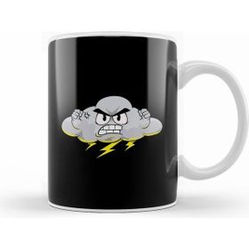 Humuts Angry Cloud With Lightning Thunderstorm Weather Kupa Bardak