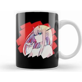 Humuts Anime And Manga Zero Two Darling In The Franxx Ahegao Beyaz Kupa